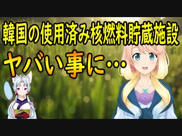 韓国の使用済み核燃料貯蔵施設が大変な事に…【世界の〇〇にゅーす】