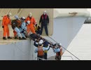 大型船で“急病人”が発生、巡視艇に移せ！海保とフェリー会社が訓練