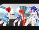 【MMD】路地裏アンダードッグ【重音テト　波音リツ　音街ウナ】