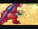 【リョナ】恐竜に食べられちゃう(弓フローリア)【白猫プ○ジェクト】【※閲覧注意】