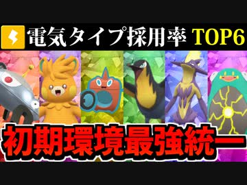 【実況】ポケモンSVでたわむれる パルデア初期環境 最強の電気統一