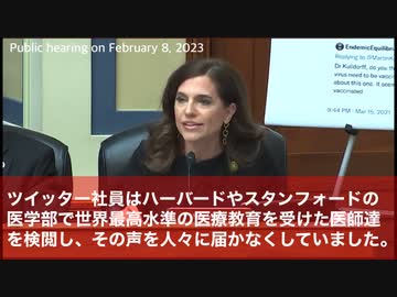 2023年2月8日の米公聴会に召還されたツイッター社員の正体 @kinoshitayakuhi