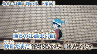 【 ニコカラ 】 あるいは地下鉄の私 【 on vocal 】