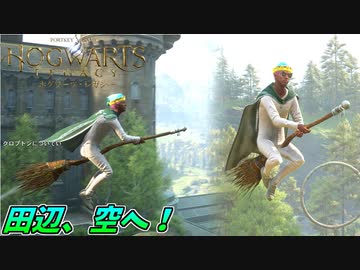 ついに飛行技術を得て、解き放たれてしまう田辺 #５【ホグワーツレガシー】