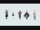 【ホロライブMMD】 ENのホロメンにDinDonDan踊ってもらった