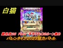 白猫　手作りチョコのルーン集め　バレンタイン２０２３協力バトル　難易度２５　Plane　手作りチョコの石版育成　【白猫プロジェクト】