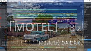 「MOTEL」／B'z　（耳コピ）_LIVE練習用（Music by DAIDAK)