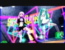 MMD、ルカ、ミク、計2人、で、ARROW