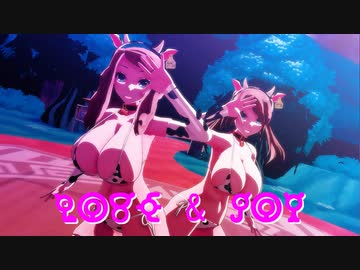 【MMDポケモン】ハルカとセレナで「Love & Joy」【紳士向け】