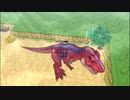 【リョナ】恐竜に食べられちゃう(双セツナ)【白猫プ○ジェクト】【※閲覧注意】