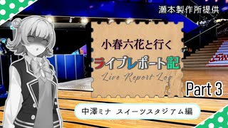 【推し活】小春六花と行く ライブレポート記 Part 3　中澤ミナ スイーツパーク 編 【CeVIO旅行】