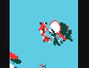 【ドット絵4色アニメ】金魚すくい【1min】