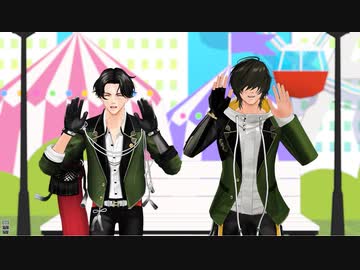 【MMD刀剣乱舞】ぴーなっつたべたいな【豊前江・桑名江】