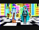 MMD、カイト、ミク、計2人、で、しょ名M