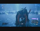 【リョナ】猛獣にのしかかられ引っ掻かられるエアリス！【FF7R】【※閲覧注意】