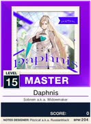 【譜面確認用】 Daphnis MASTER 【チュウニズムNEW外部出力】