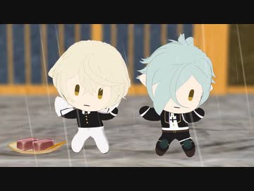 【MMD刀剣乱舞】おさんぽ源氏兄弟【短い動画2本】