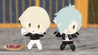 【MMD刀剣乱舞】おさんぽ源氏兄弟【短い動画2本】