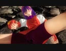 DOA 5LR Ryona リョナ Athena Asamiya 麻宮 アテナ – Bayman Reverse Achilles Heel Lock, Leg Scoop