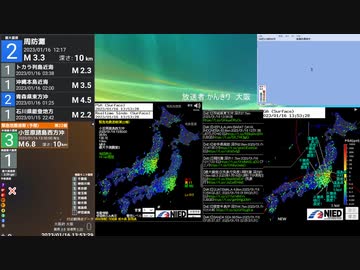 [アーカイブ]最大震度3　小笠原諸島西方沖　深さ400km　M6.1