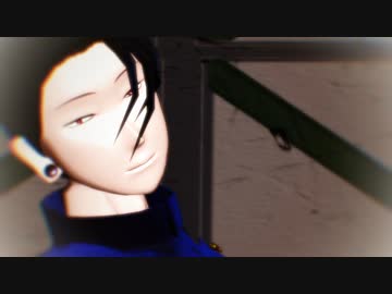 【MMD呪術廻戦】自作高専夏油でビターチョコデコレーション【ステージ配布】