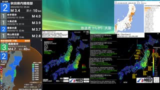 [アーカイブ]最大震度3　福島県沖　深さ60km　M4.9