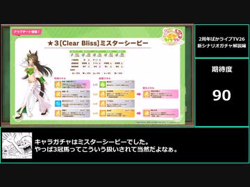 【ゆっくりウマ娘】2周年で大地が、大地が弾んでミスターシービーなぱかライブ26解説動画【biimシステム】