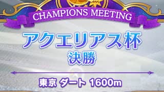【ウマ娘】アクエリアス杯 2023(2年目) グレードリーグ 決勝A［2023/02/22］
