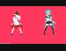【DANCE aROUND】Daisuke(MASTER)を博麗霊夢と初音ミクが踊る