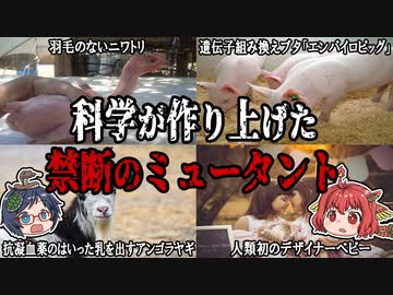 科学が作り上げた禁断のミュータント 【ゆっくり解説】