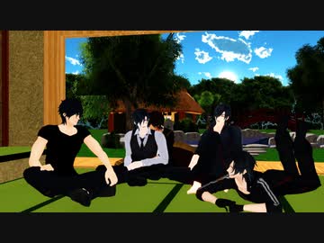 【MMD刀剣乱舞】大倶利伽羅で侵蝕【ユタカ式・RIRAKO式・Sam式・Seta式】
