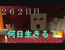 【２６２日目の７回目】ワンブロックの世界をハードコアで生き残れ！