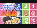ゆっくりトレーナー奇譚　part15　～アクエリアス杯A決勝!!　無課金でもプラチナ2冠したい!!～