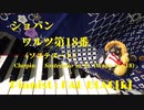 【クラシック】ショパンのワルツ第18番を弾いてみた【ピアノ】