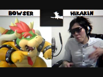 【リメイク】クッパ vs HIKAKIN ボイパ対決 Bad Apple!!