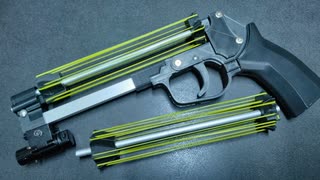 リボルバーゴム銃を作ってみた