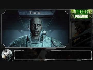 【RTA】Aliens vs. Predator (PS3) 海兵隊編 57分18秒 Pt4/4