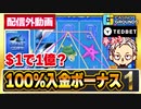 テッドベット100％入金ボーナス パート1