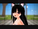 【MMD】黒髪ちびミクさんで「シニカルナイトプラン」