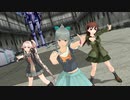 【MMD艦これ】幼馴染の三人が品性をもってアドリブで踊るELECTRICAL COMMUNICATION【アドリブダンス】(rev)