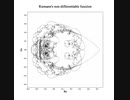 Riemann's non-differentiable function fractal リーマンの微分不可能関数の複素拡張のフラクタル