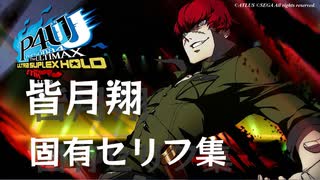 【P4U2】皆月翔&ミナヅキショウ 対戦勝利後 固有セリフ集