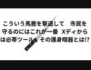 「誰でもいいから殺したかった」こういう馬鹿を撃退して　市民を守るのにはこれが一番    Xディからは必帯ツール　その護身暗器とは!?