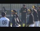 牧原選手が「躍動」攻守で存在感～ホークス宮崎キャンプ最終日は西部と練習試合