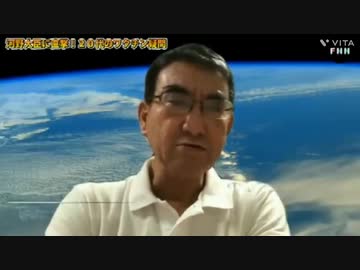 つぎつぎと口からでまかせを言ってのける河野太郎