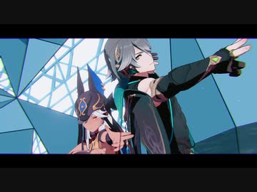 【原神MMD】ヒバナ【アルハイゼン・セノ】