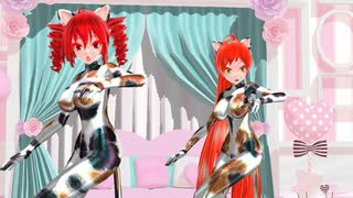 【MMD】猫好的トリックスター【重音テト　波音リツ】