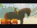 バカデカい謎の馬がやばすぎた　Part 24【ゼルダの伝説ブレスオブザワイルド】