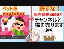 ペット系youtuber、収益が下がった結果、チャンネルと”猫”をセットで販売してしまう…