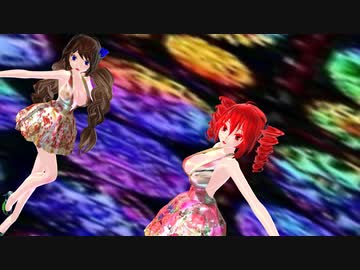 【MMD】仮死化【重音テト　茅歌コナギ】